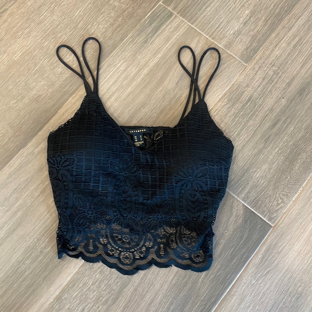 Black Crop Top
